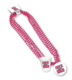 Bride Gone Wild Party Beads with Shot Glass and Medallion