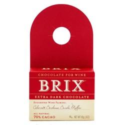 Brix Bottle Topper Extra Dark Chocolate 3 oz