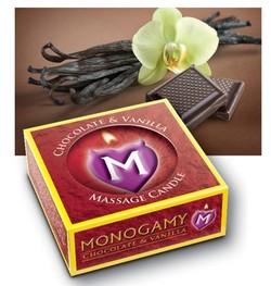 Monogamy Passionate Chocolate and Vanilla Massage Candle