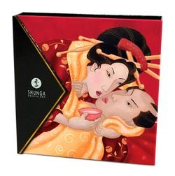 Shunga Erotic Art Geisha's Secrets Gift Set Sparkling Strawberry Wine Box