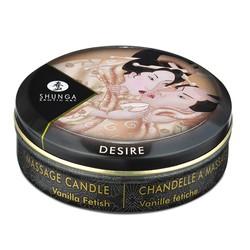 Shunga Erotic Art Mini Massage Candle Desire Vanilla Fetish